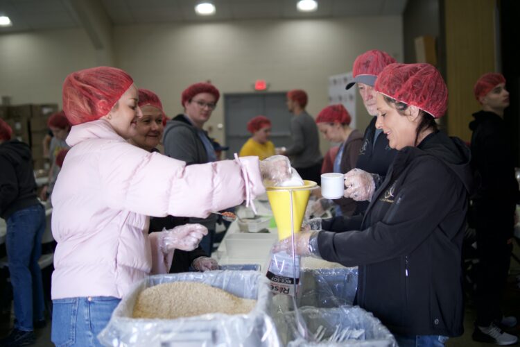 Annual 'Rise Against Hunger' Event Packs 30,000 Meals To Be Sent Worldwide